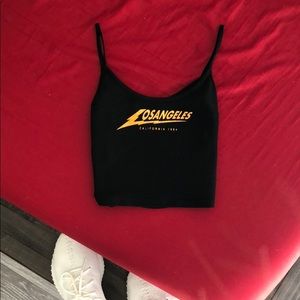 Brandy Melville LA Crop Top